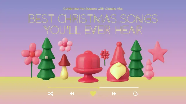 Colourful Retro Christmas Playlist