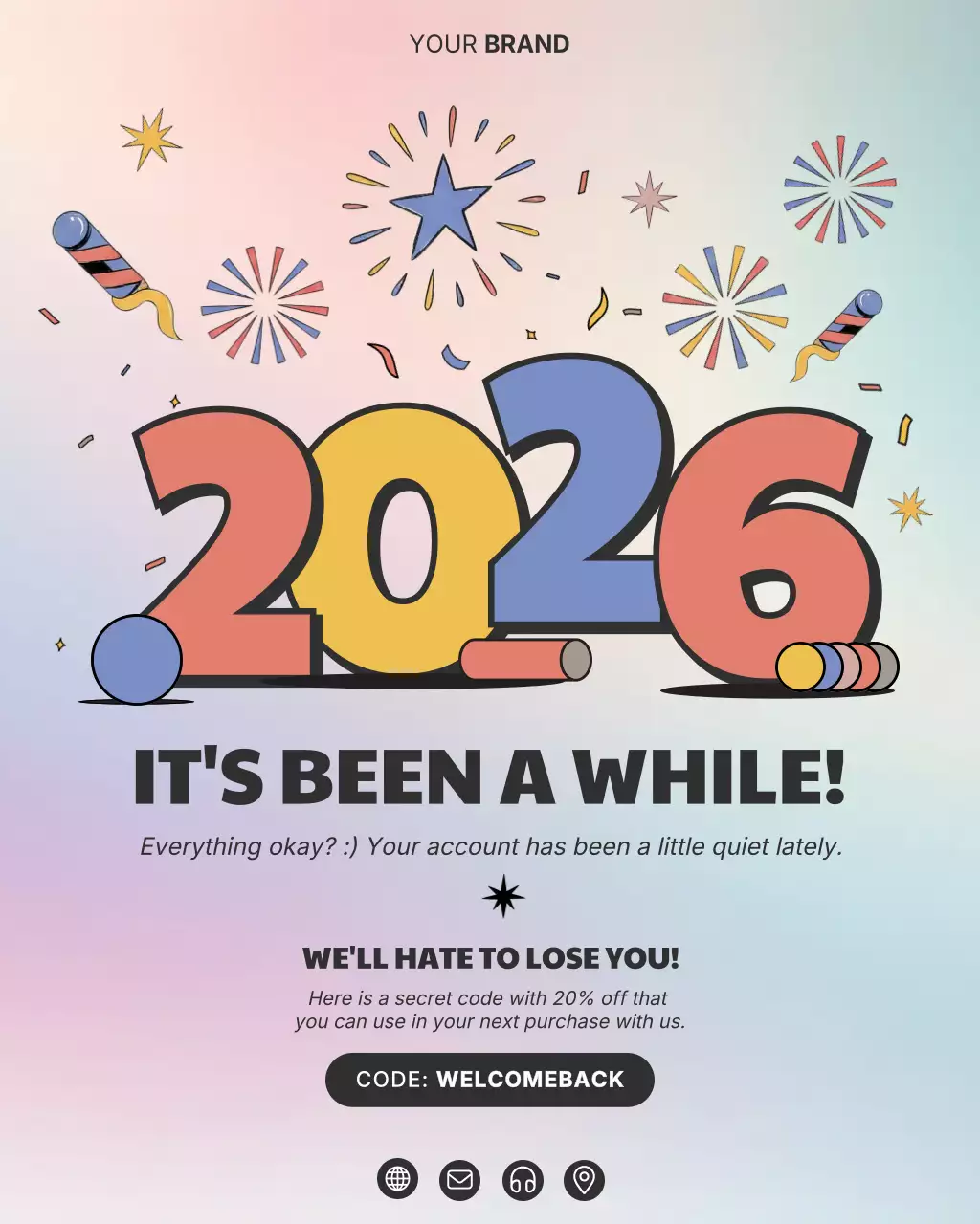 Rainbow Pop Discount Promotion