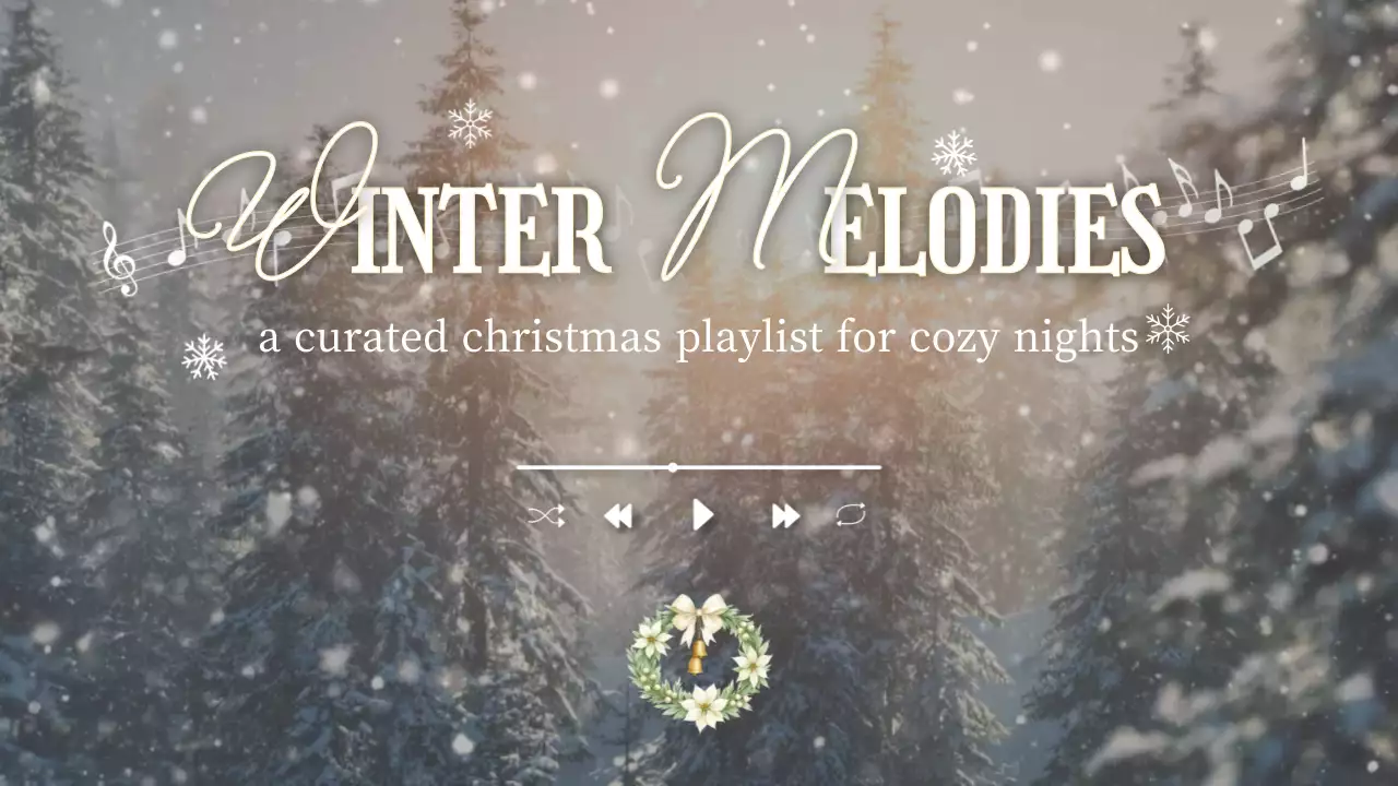 회색 클래식 겨울 플레이리스트