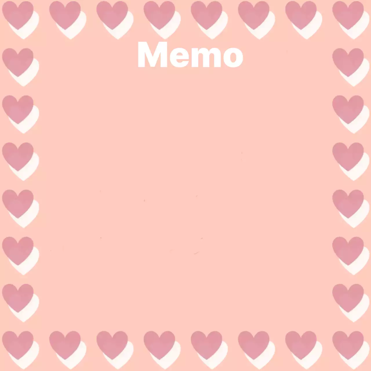 핑크 아기자기한 사랑