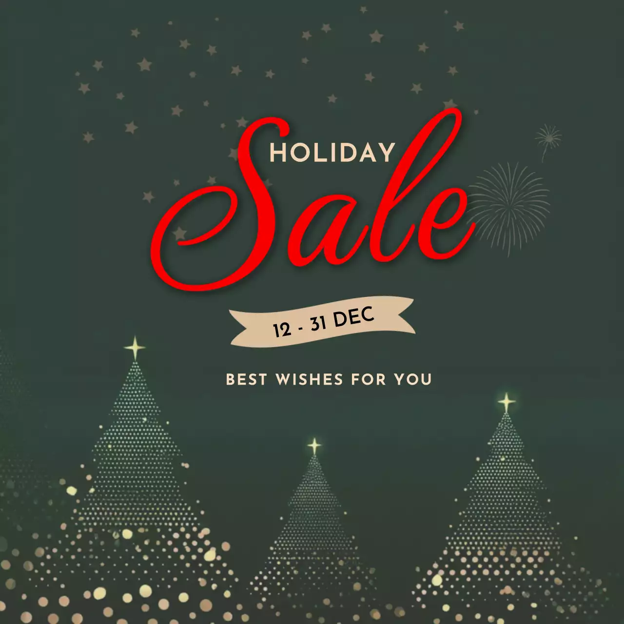 딥그린 겨울 시즌 세일 프로모션