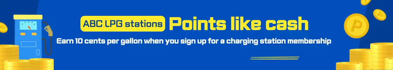 Chương trình khuyến mãi tích điểm tại trạm sạc LPG Blue Modern