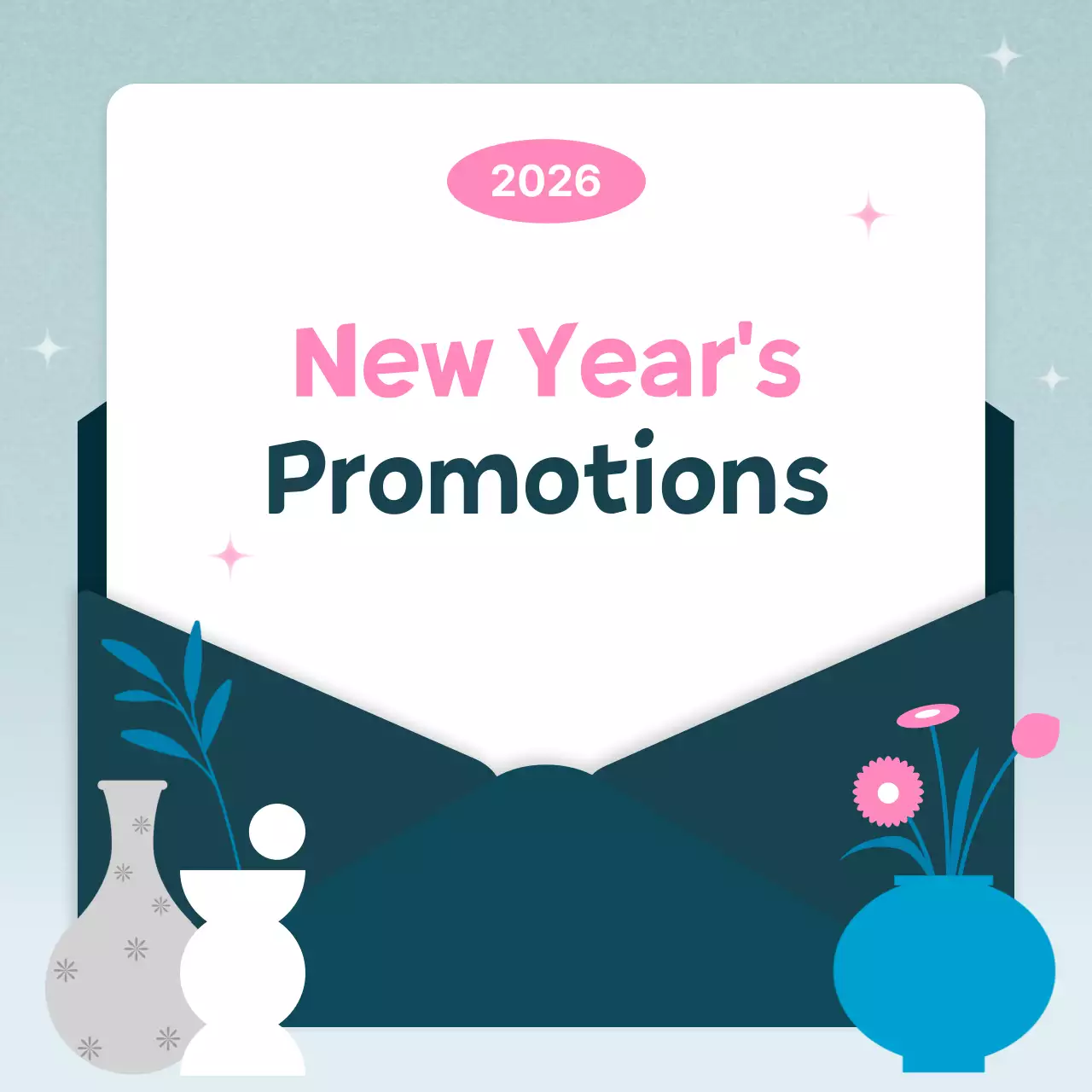 Mint Modern New Year Promotion