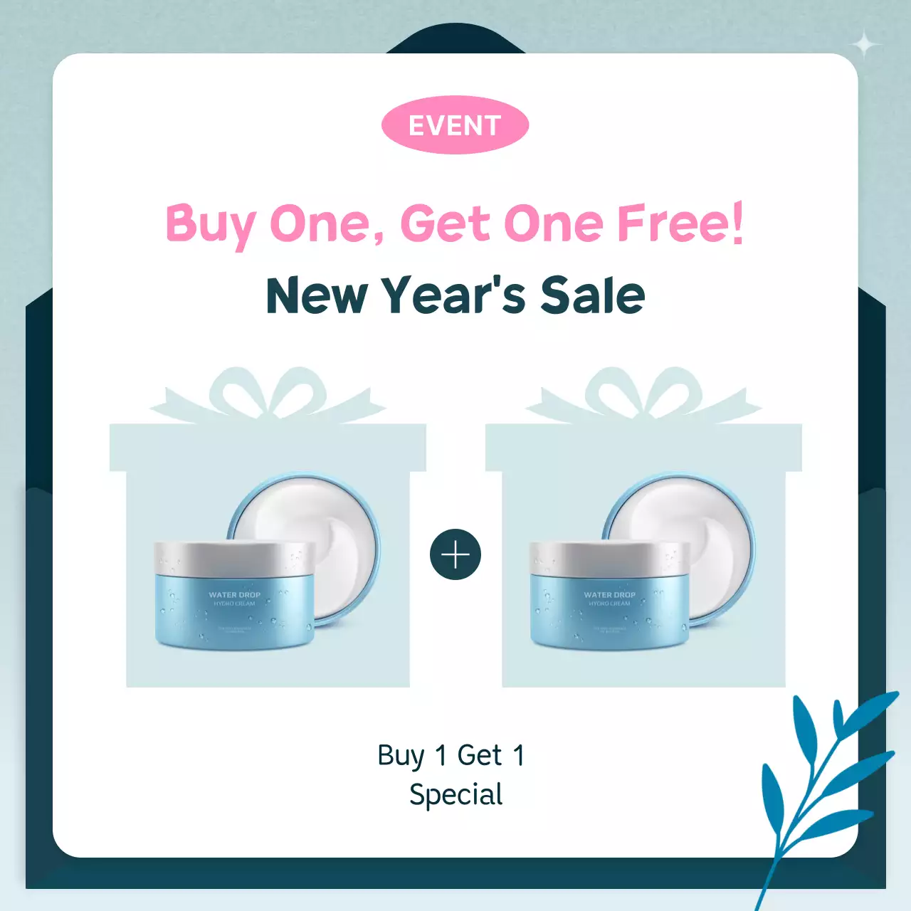 Promoção de Ano Novo da Mint Modern