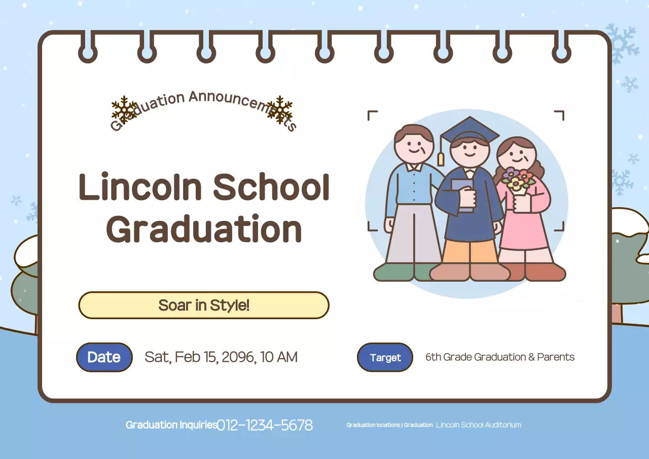 Panduan Upacara Wisuda Berwarna Biru Langit yang Menggemaskan