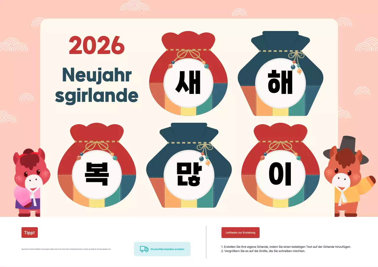 Rosa traditionelle Neujahrsveranstaltung