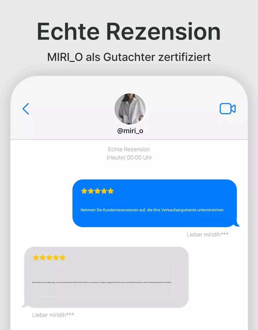 Bewerben Sie Rezensionen und Foto-Events sowie Rezensionsseiten in einem trendigen Mode-Einkaufszentrum in Grau und Hellblau.