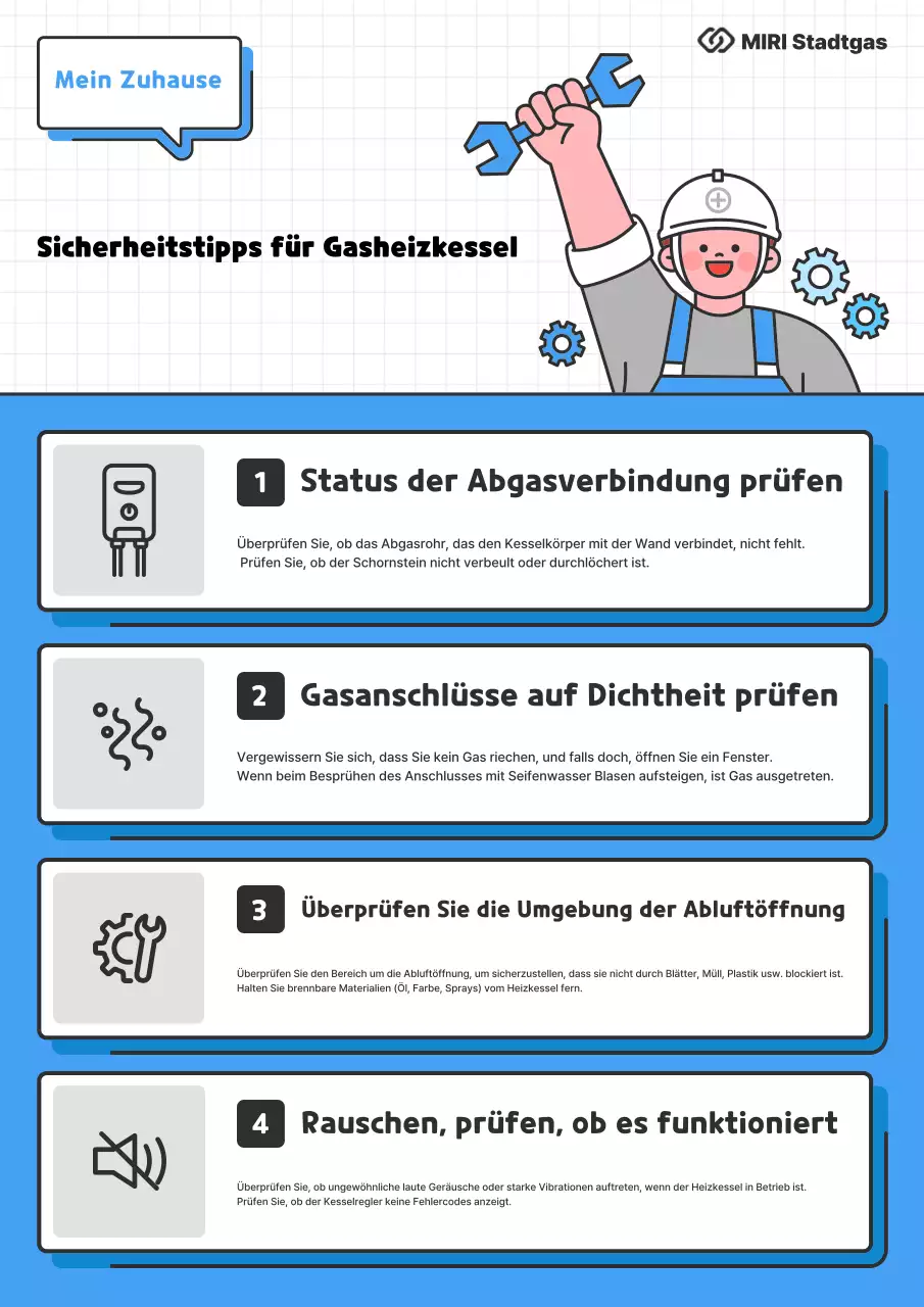 Sicherheitsrichtlinien für Blue Clean