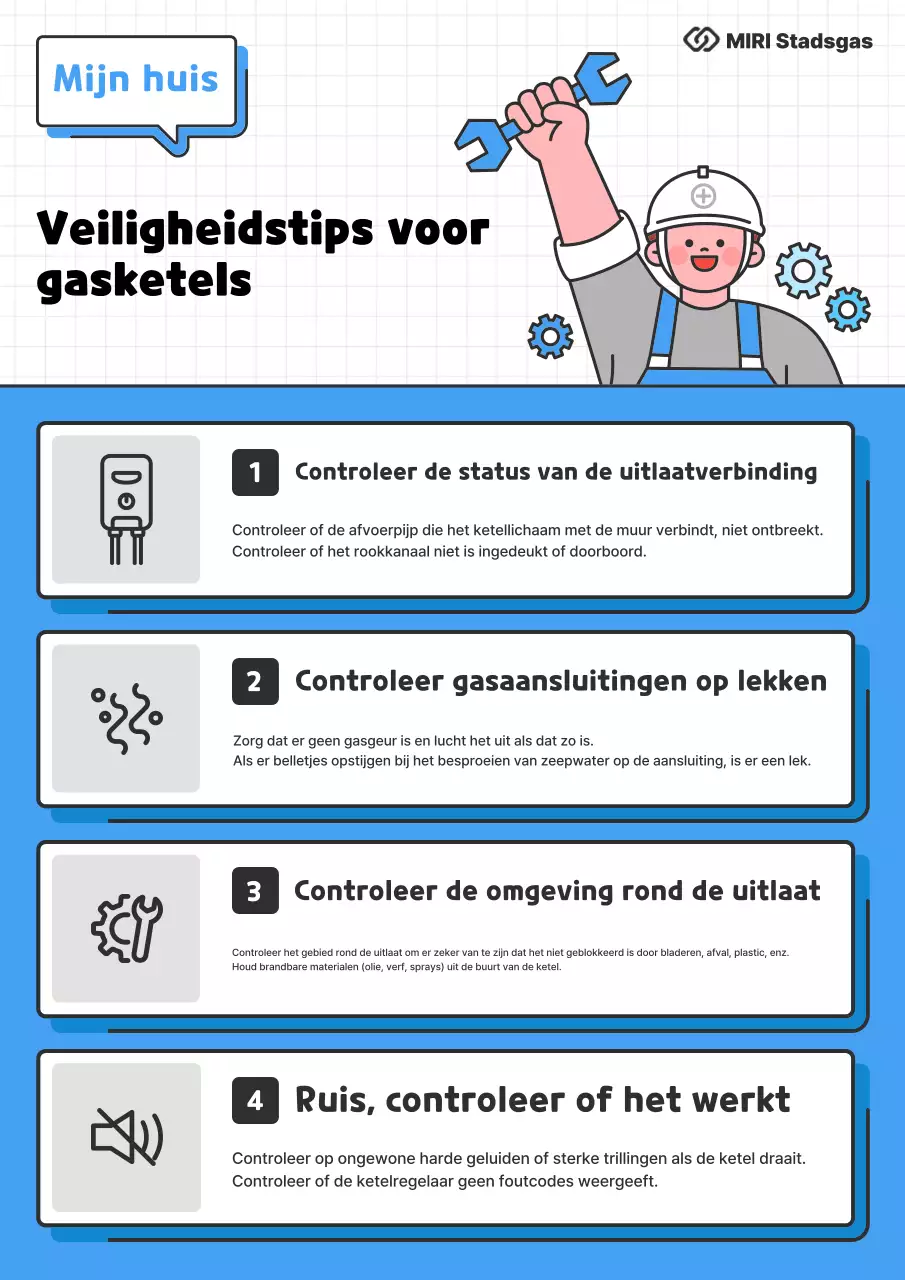 Veiligheidsrichtlijnen van Blue Clean