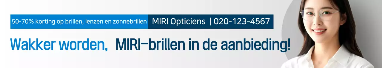 Blauwe moderne brillen in de aanbieding