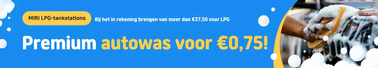 Blauwe moderne reclameadvertentie