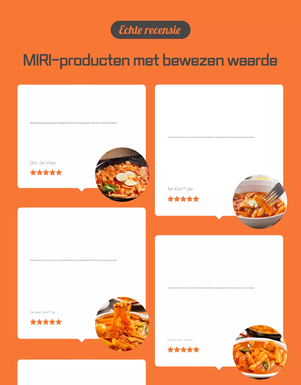 Orange and Ivory's Basic Meal Kit Food Review en Evenement Promotie