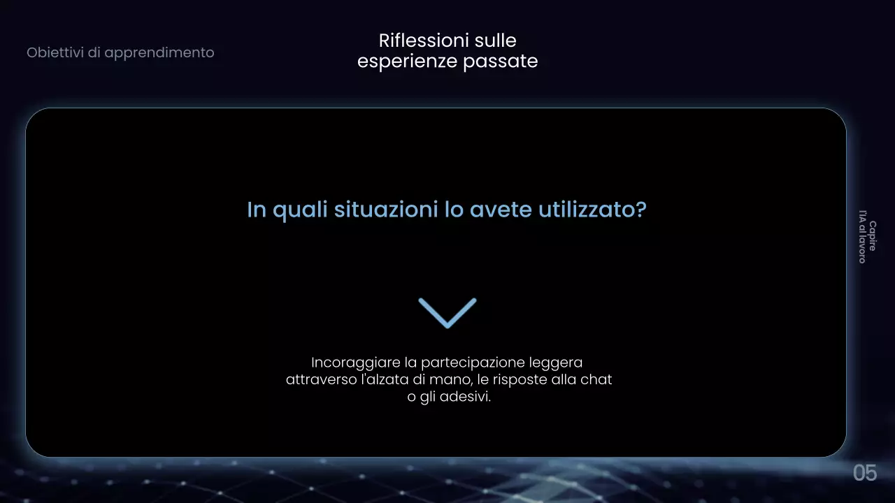Corso di intelligenza artificiale della Marina del Nord