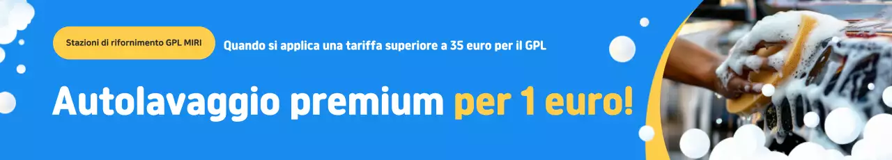 Pubblicità promozionale moderna blu