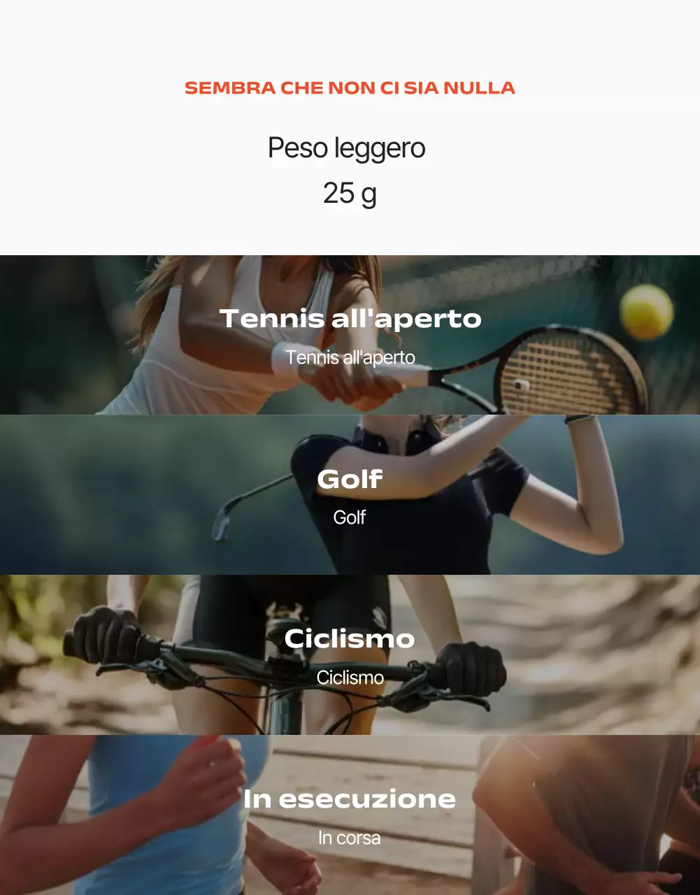 Pubblicità di occhiali moderni grigi