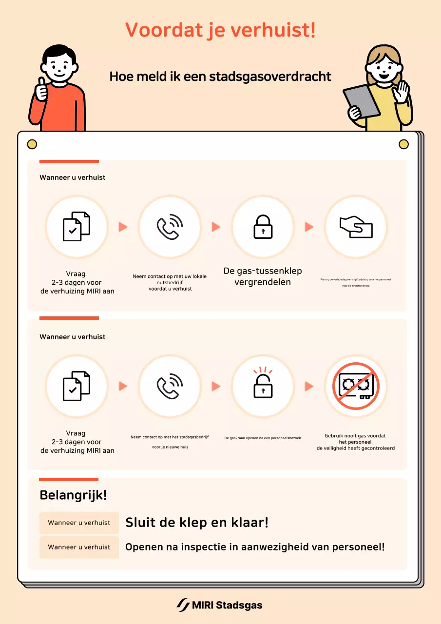 Beige Clean Verhuisgids