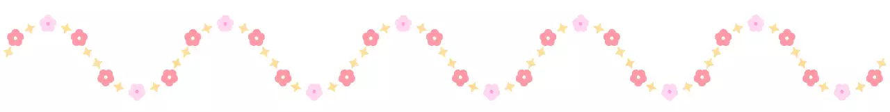 핑크색의 아기자기한 꽃 굿즈