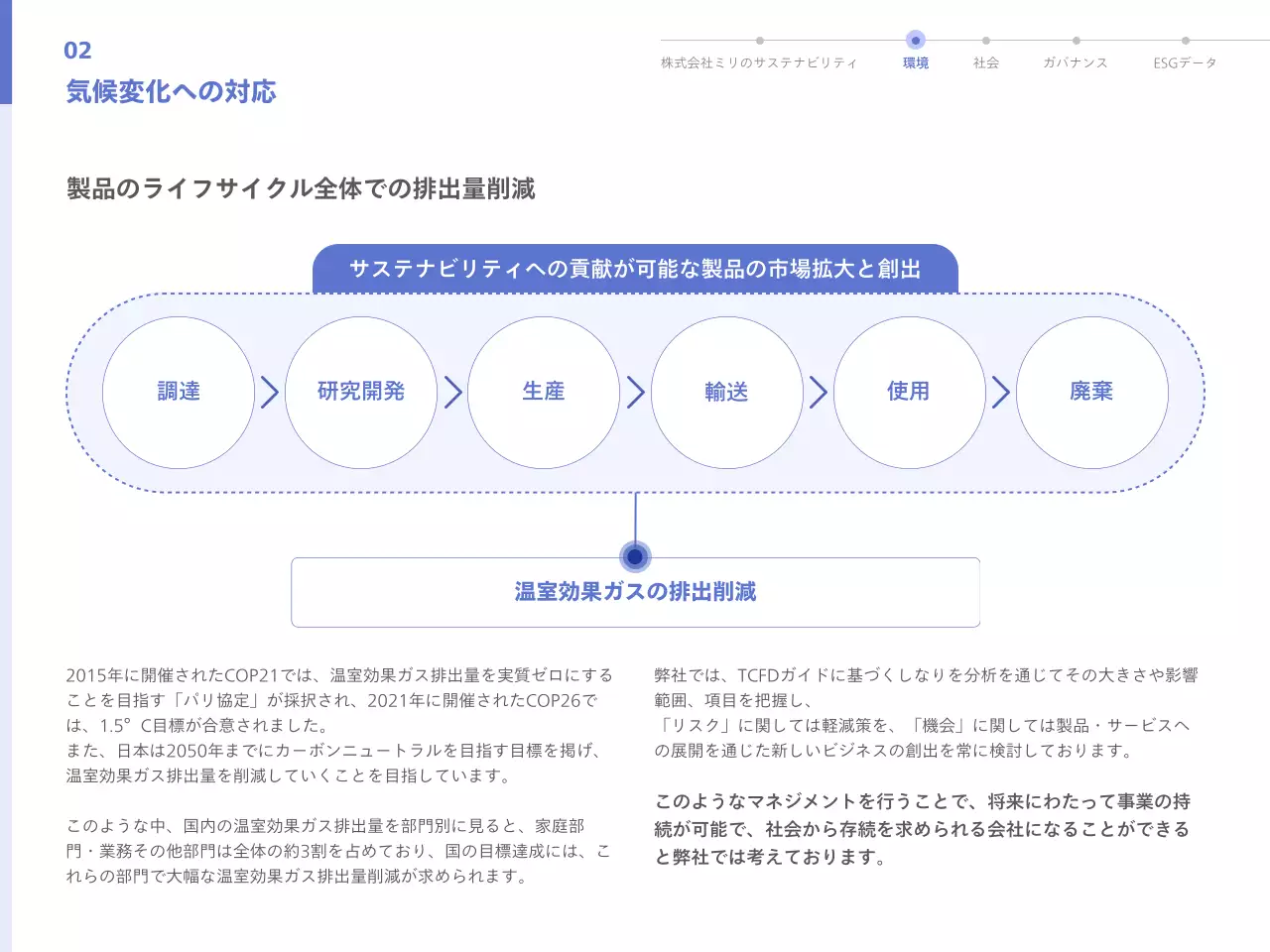 青 シンプル レポート ドキュメント