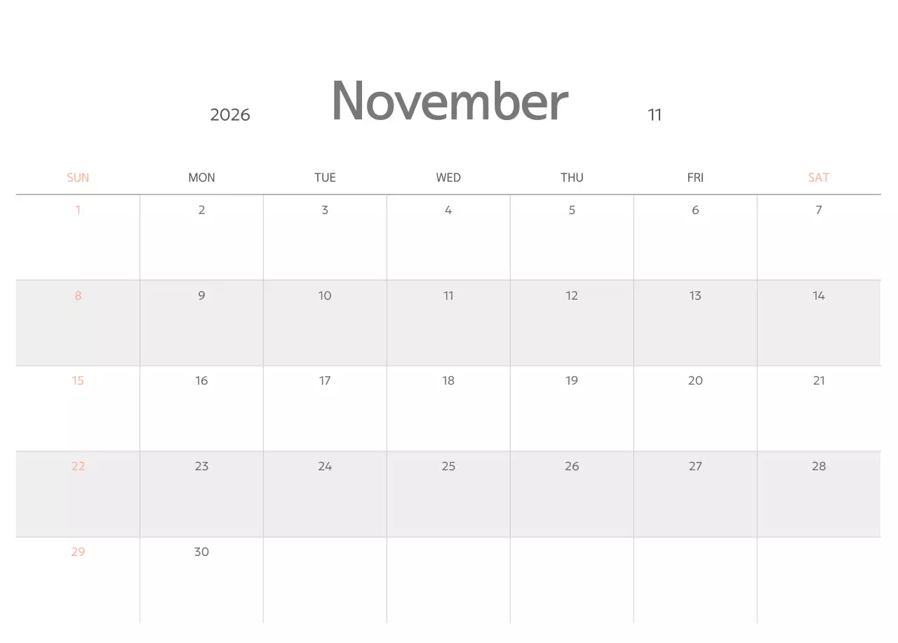 연두 심플 달력 캘린더