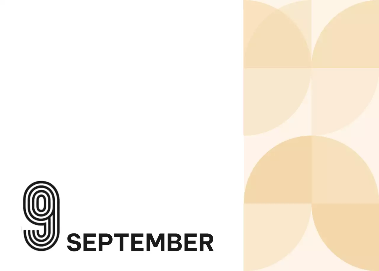 하늘색 모던 캘린더 달력