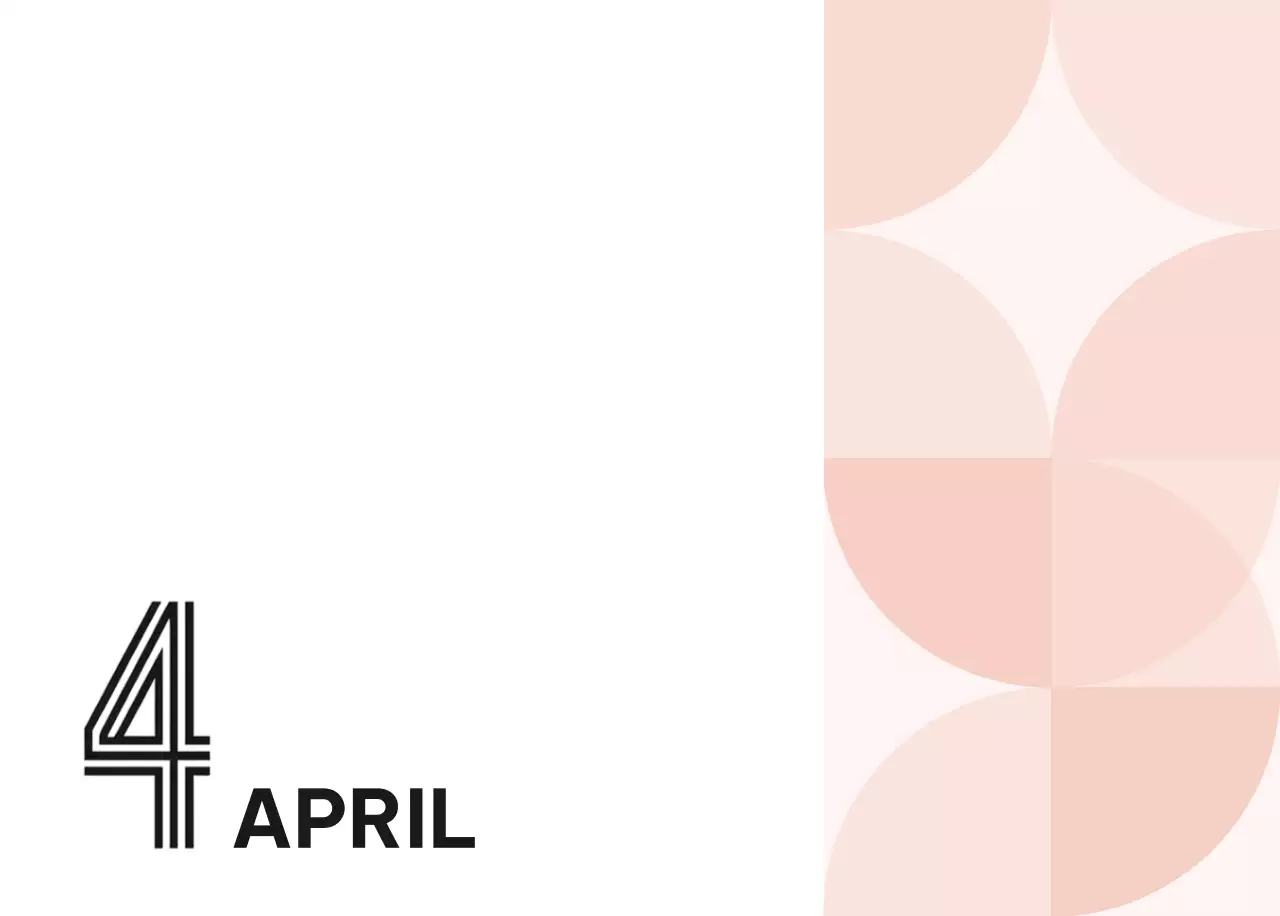 하늘색 모던 캘린더 달력