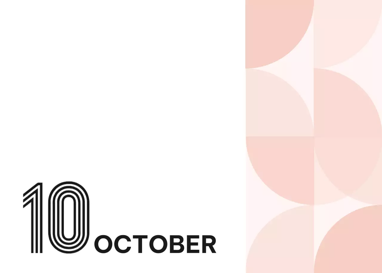 하늘색 모던 캘린더 달력