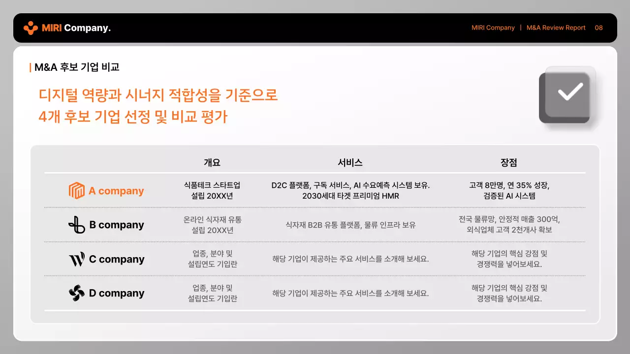 회색 모던 비즈니스 보고서