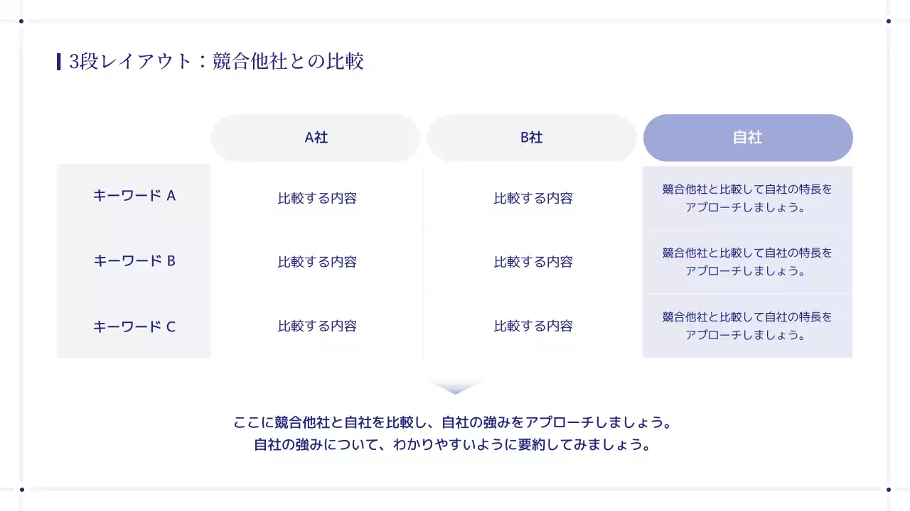 青 シンプル ビジネス 提案書