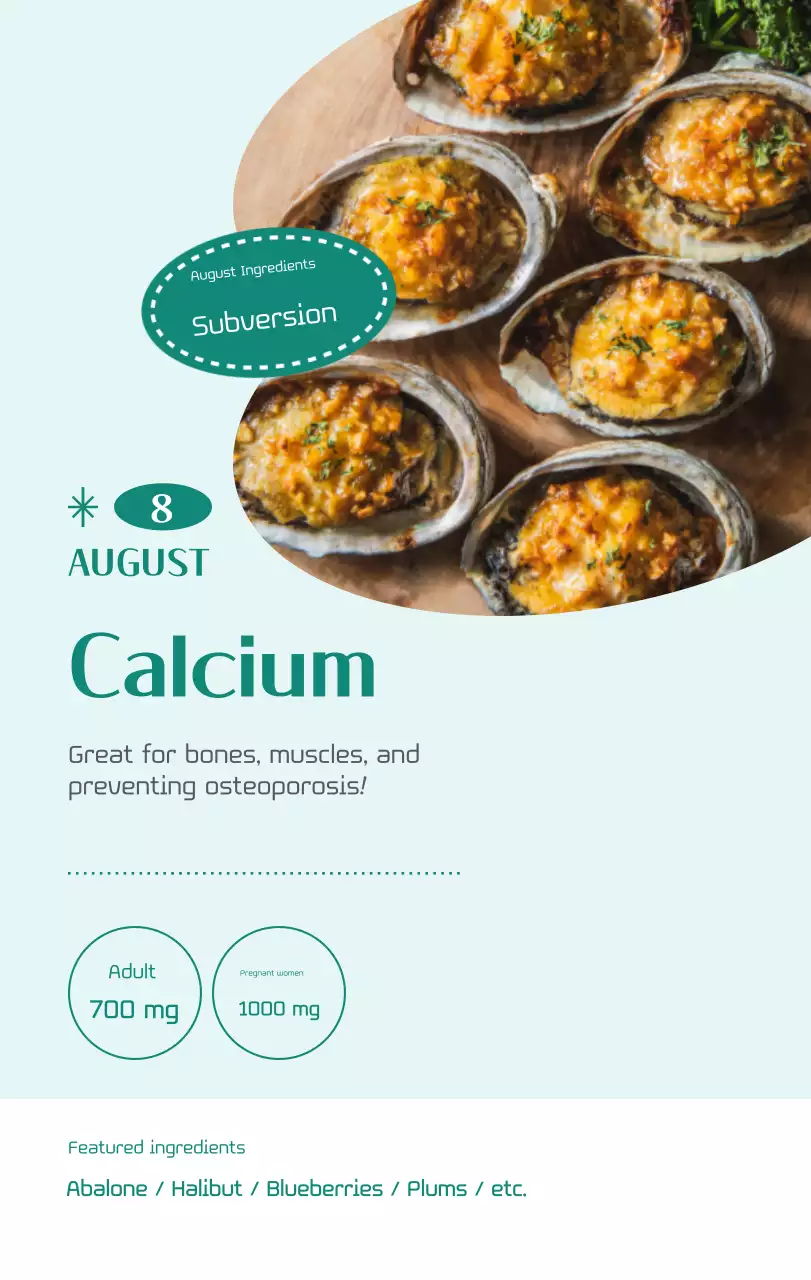 Kalender rumah sakit dengan konsep yang bersih dan penuh warna