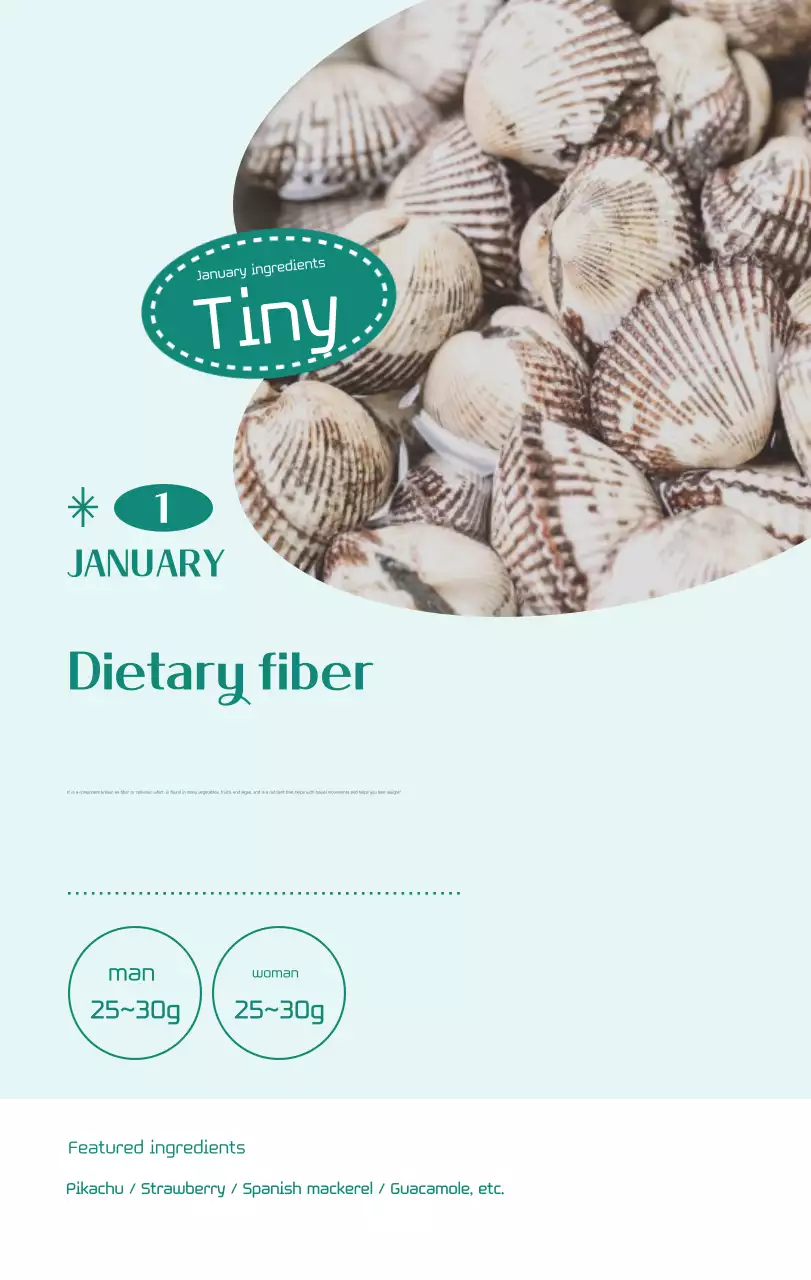 Kalender rumah sakit dengan konsep yang bersih dan penuh warna