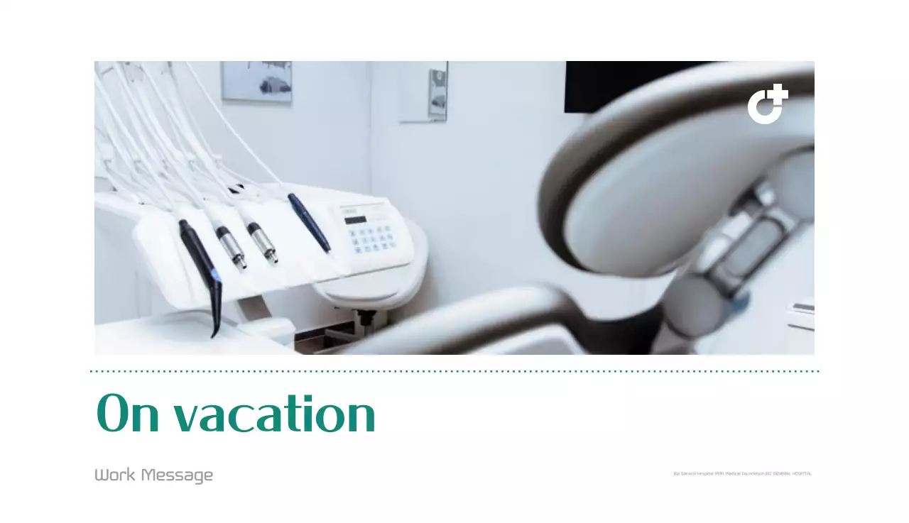 Kalender rumah sakit dengan konsep yang bersih dan penuh warna