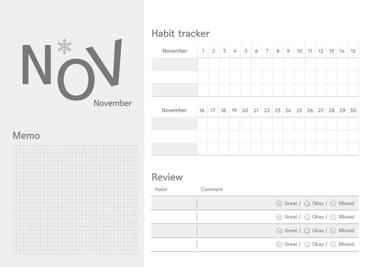 Kalender Hijau Sederhana