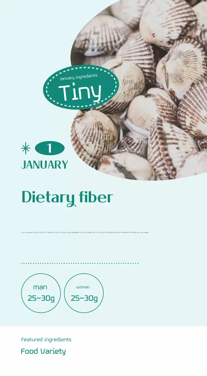 Kalender rumah sakit dengan konsep yang bersih dan penuh warna