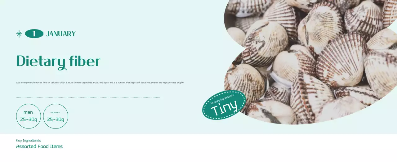 Kalender rumah sakit dengan konsep yang bersih dan penuh warna