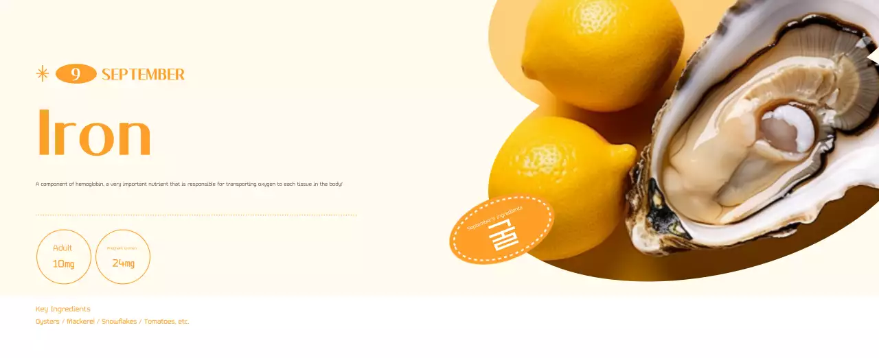 Kalender rumah sakit dengan konsep yang bersih dan penuh warna