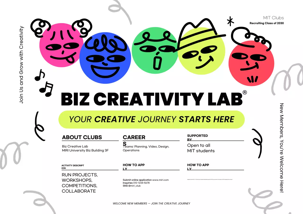 Hot Pink Pop Recruitment Announcement Promotion