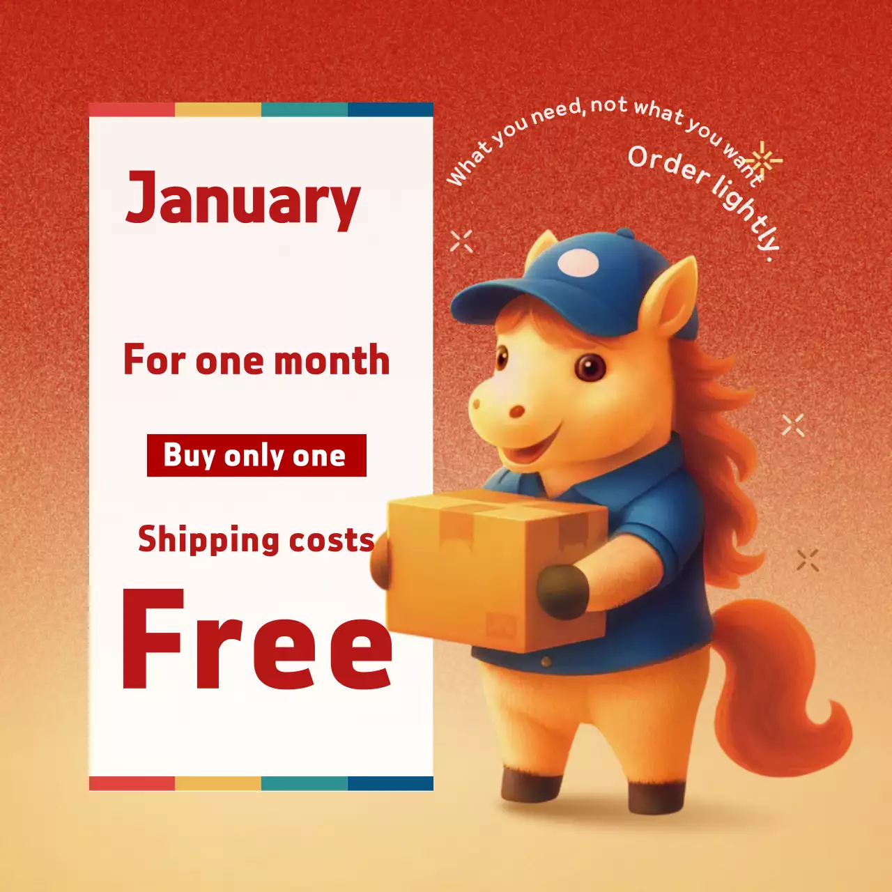 Orange Simple Event Advertisement