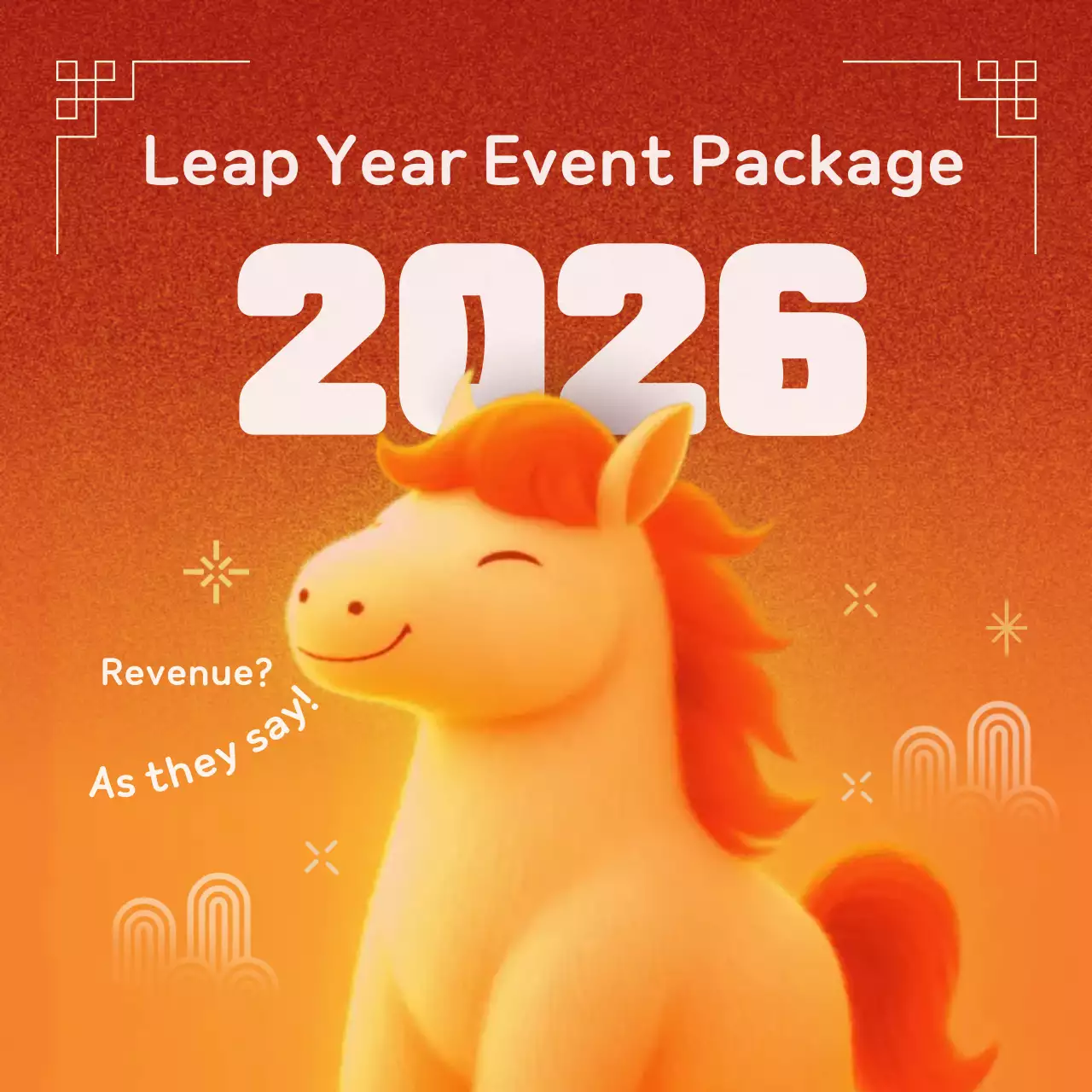 Orange Simple Event Advertisement