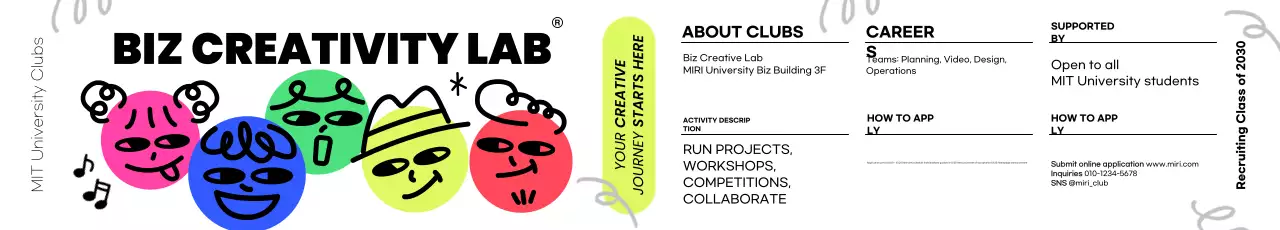 Pengumuman Promosi Rekrutmen Pop Warna Merah Muda Cerah