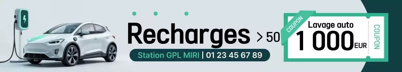Promotion de la borne de recharge Mint Modern