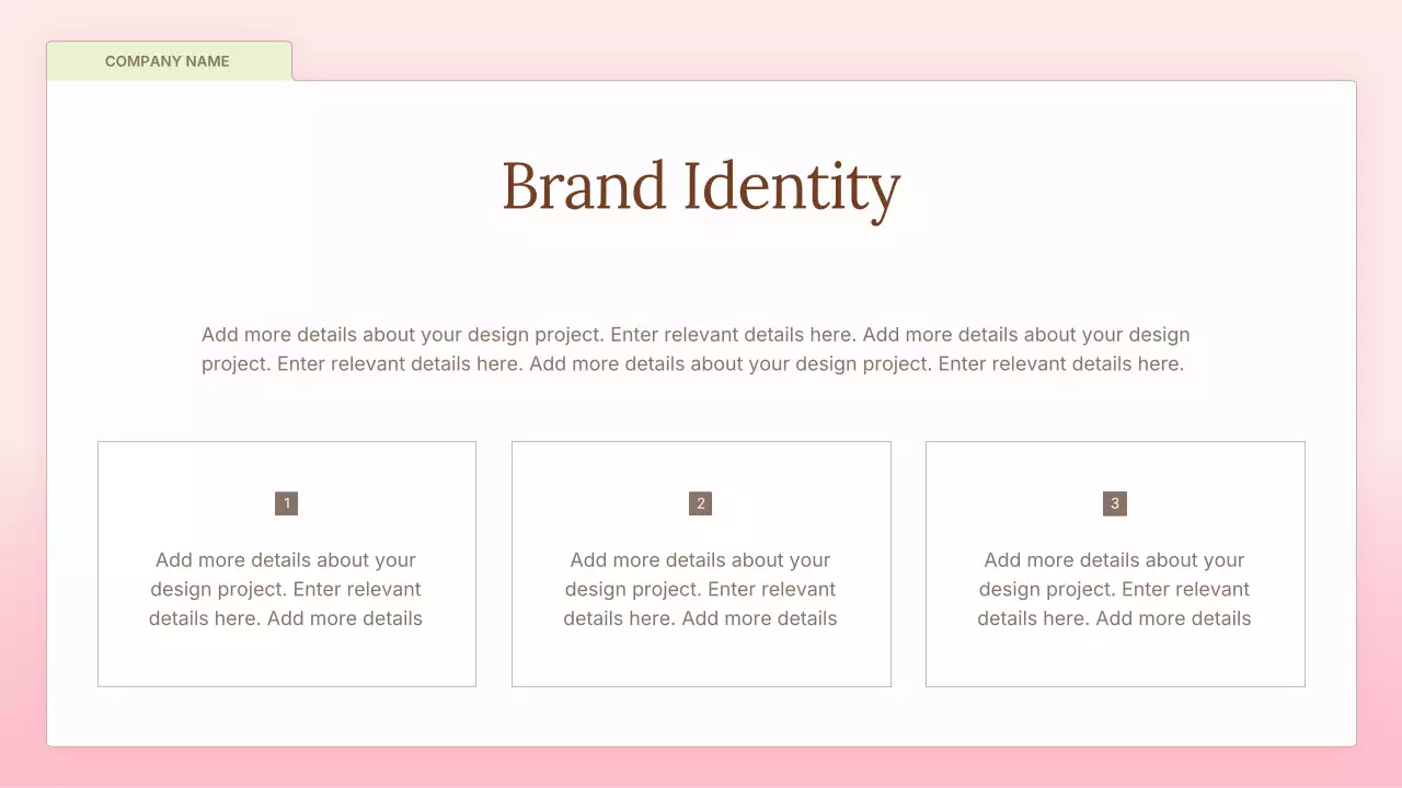 핑크 심플 마케팅 프레젠테이션