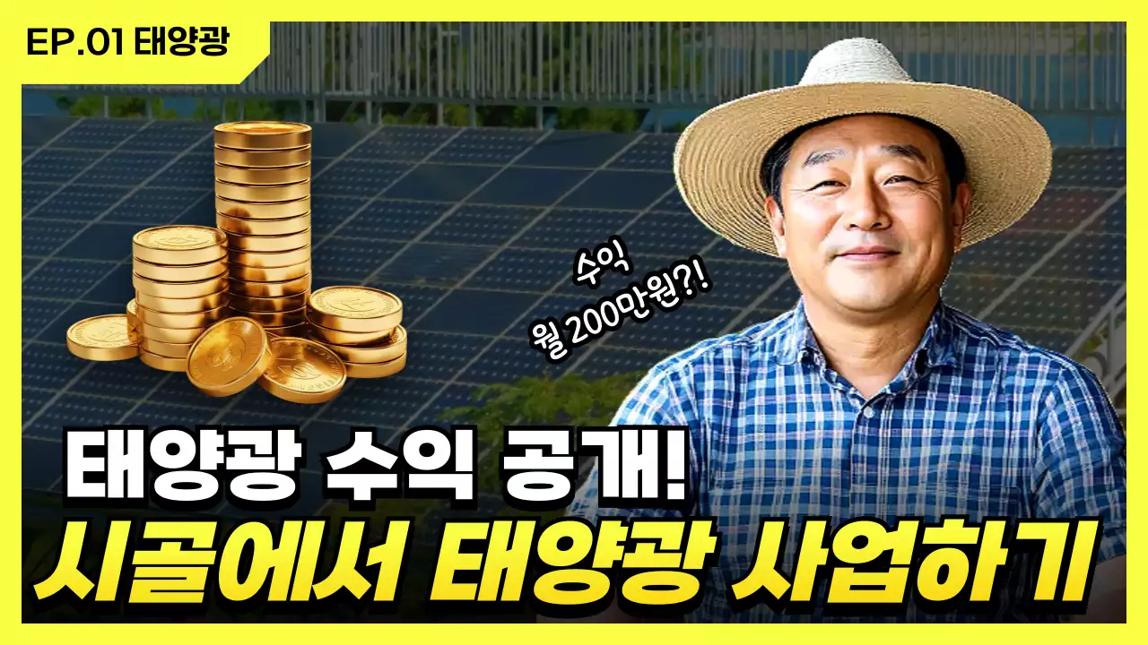 노랑 심플 재테크 정보 전달