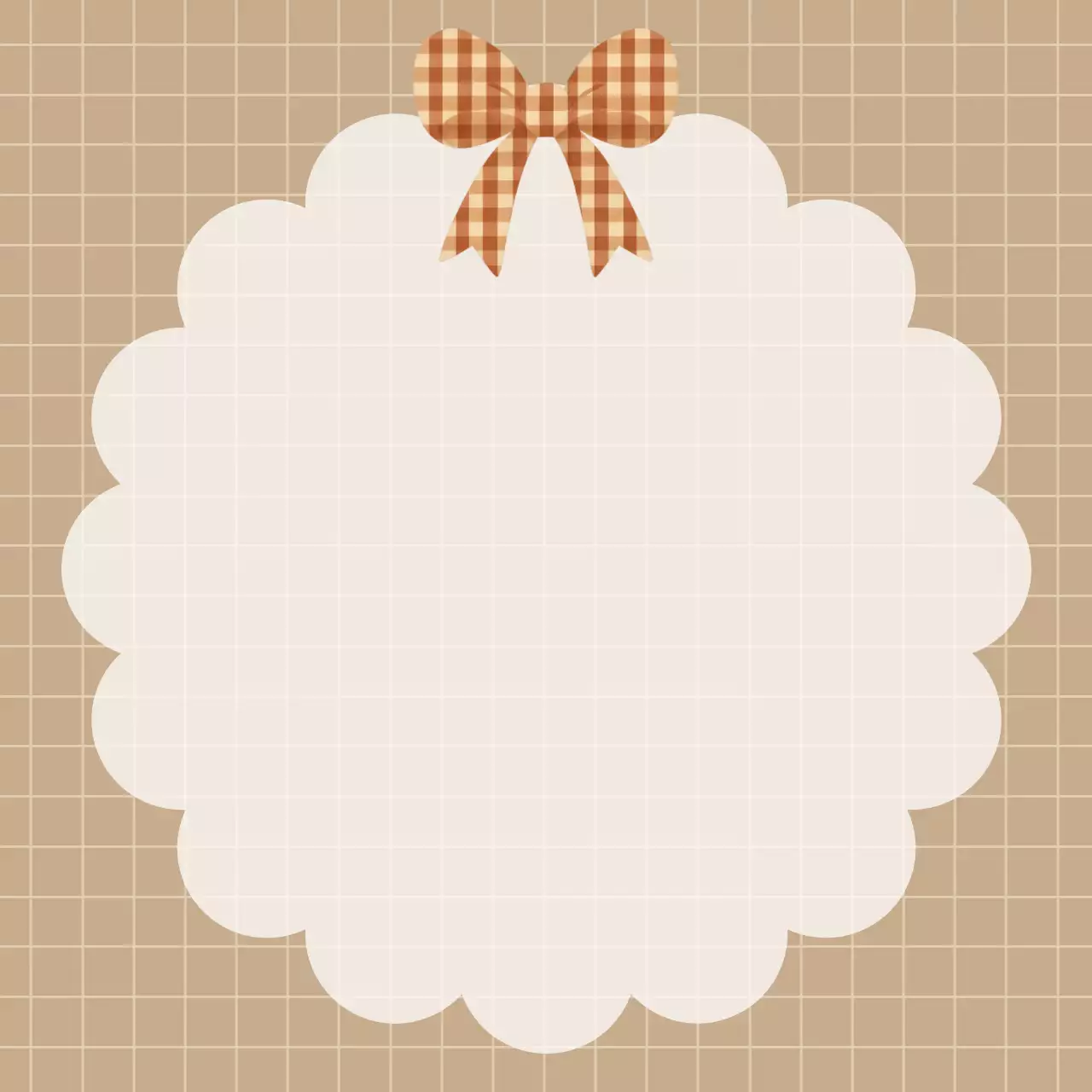 베이지 심플 디자인 엽서