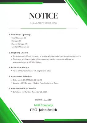 anúncio de promoção verde moderno