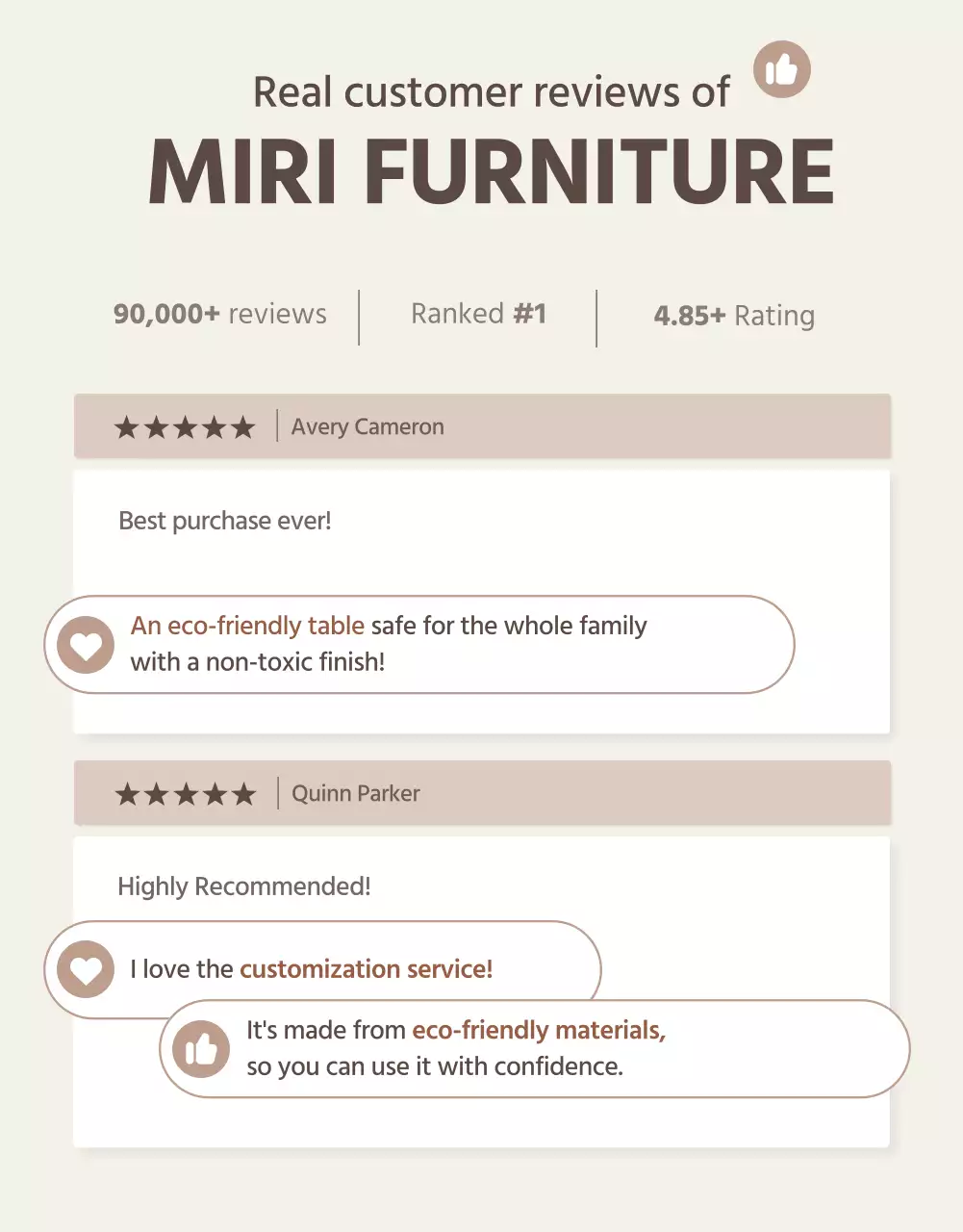 promosi furnitur modern warna krem