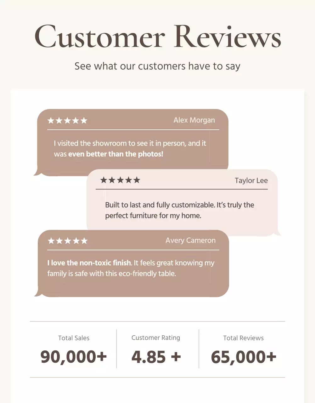 promosi furnitur modern warna krem