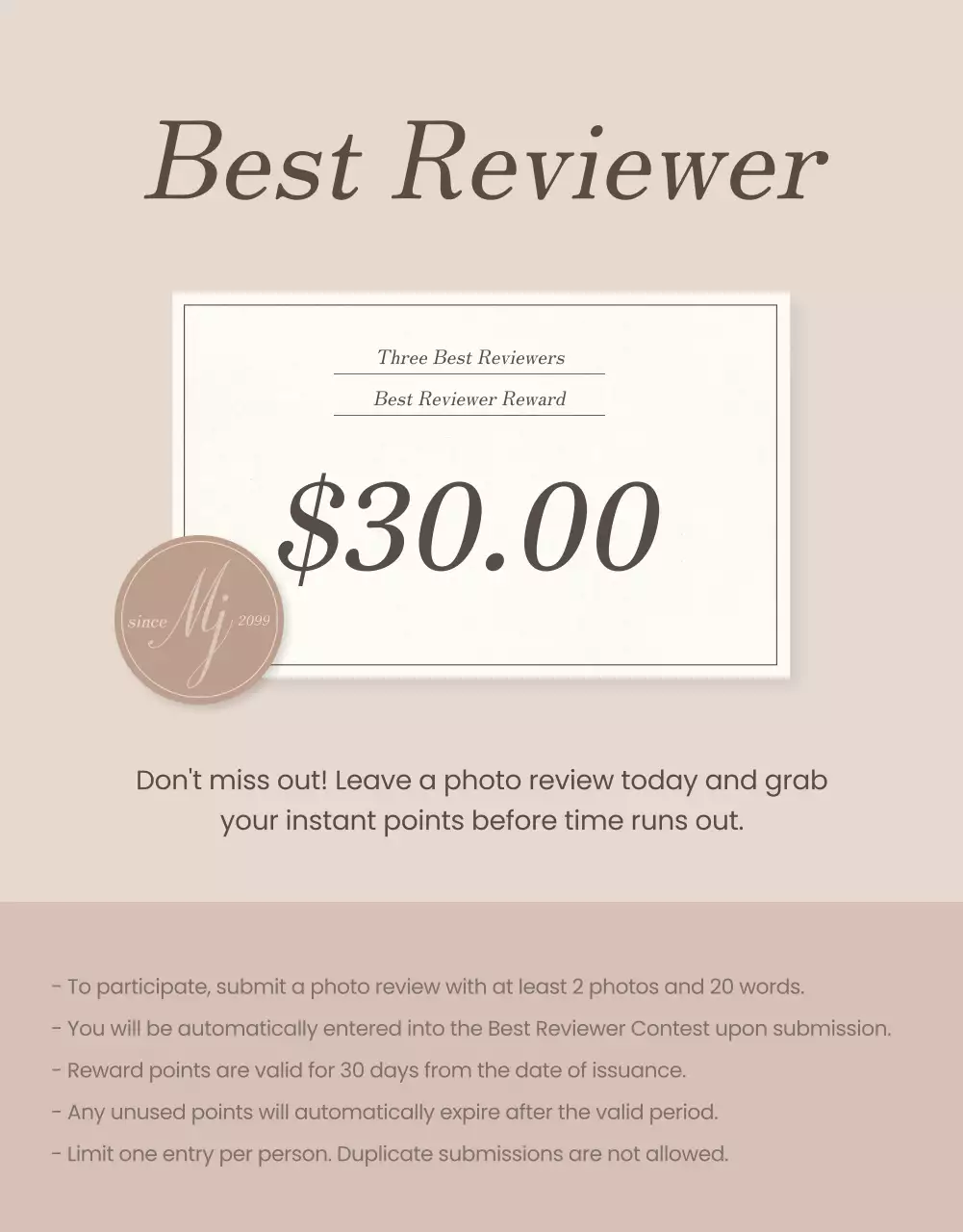 promoção de brindes modernos bege