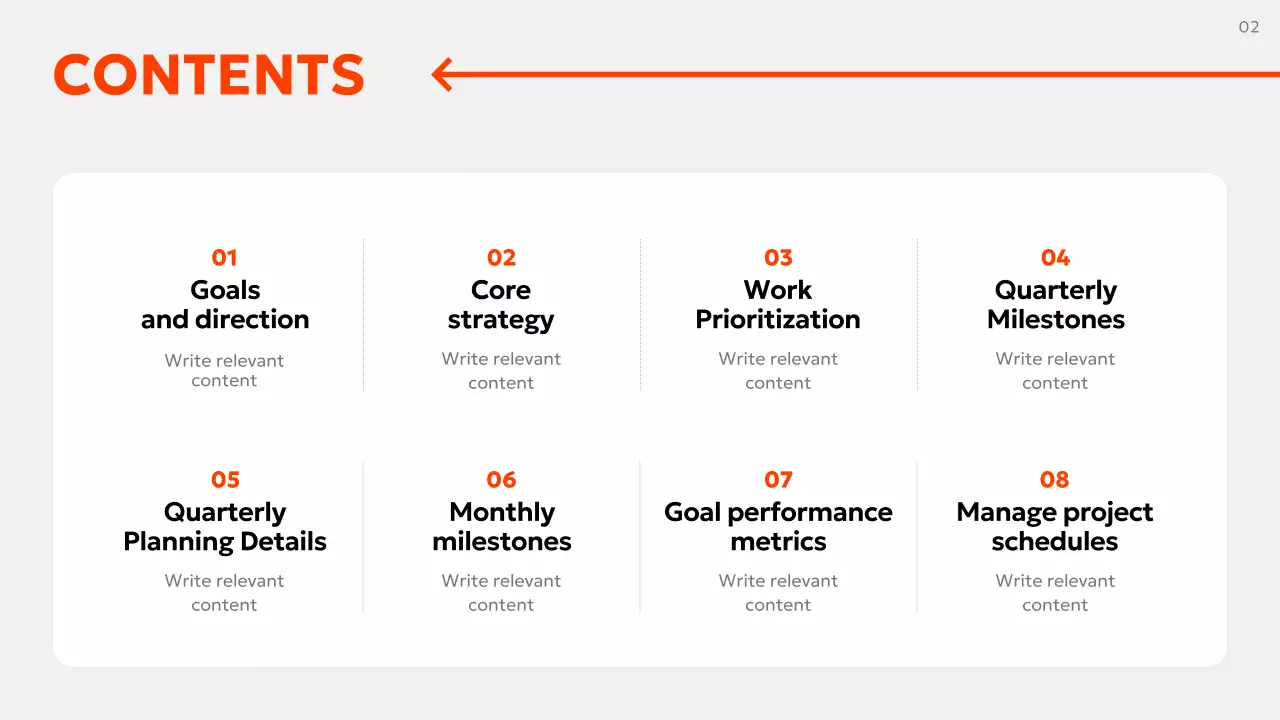 documento de plano de negócios moderno cinza