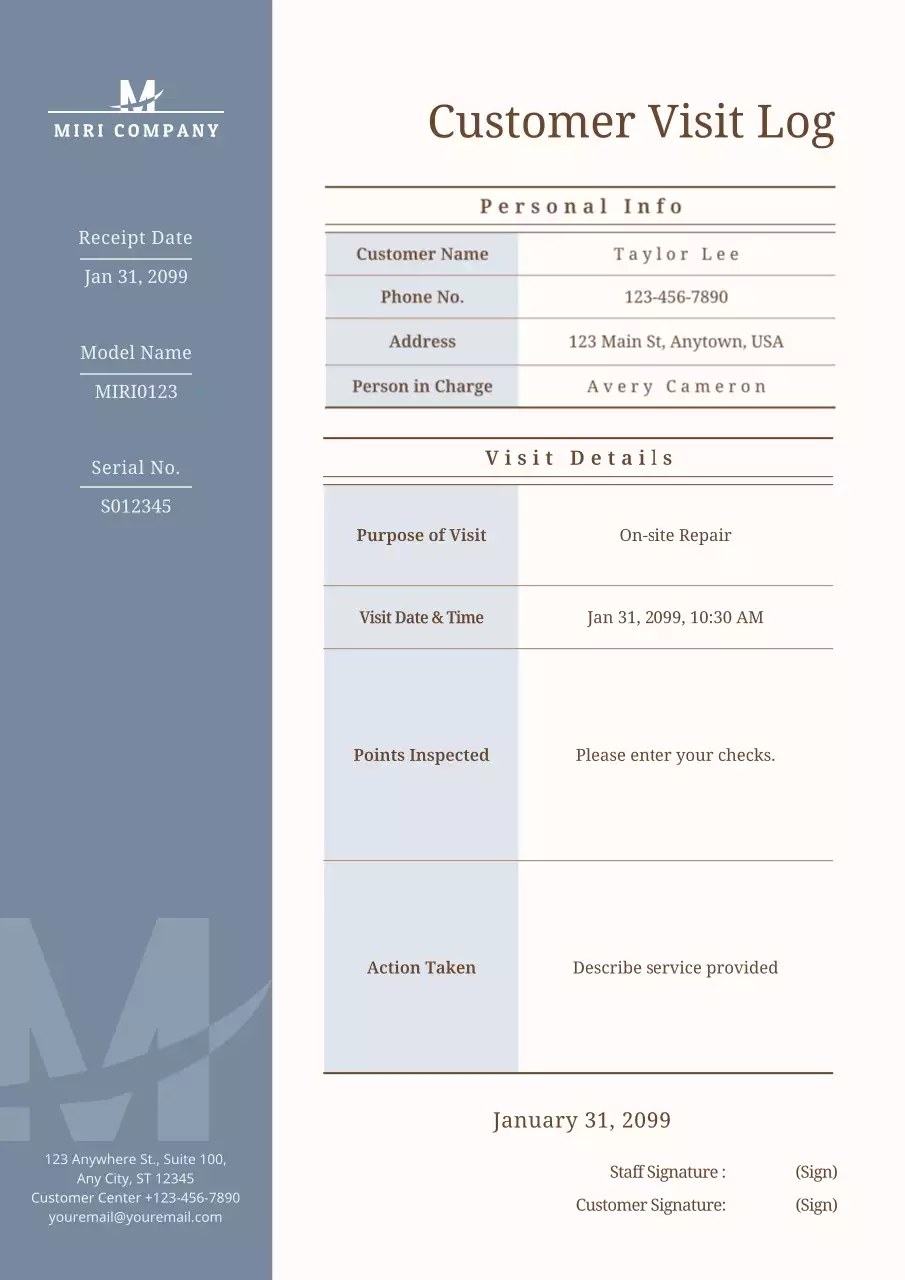 tài liệu dịch vụ chuyên nghiệp màu xanh