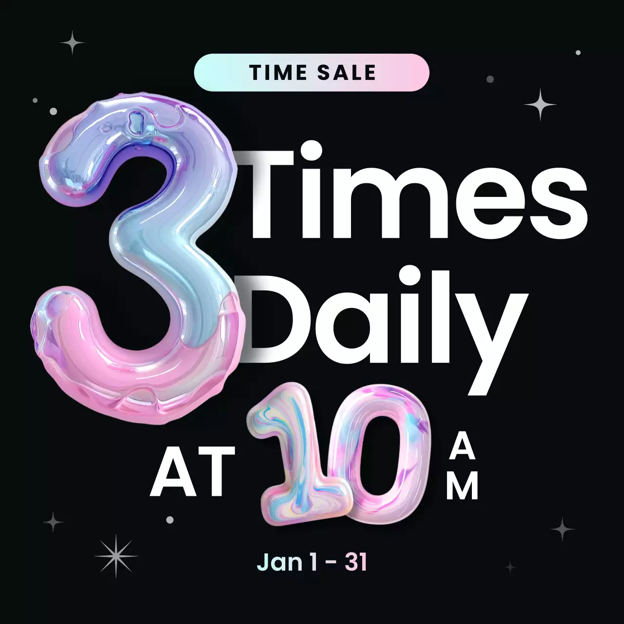 rainbow trendy sale promotion